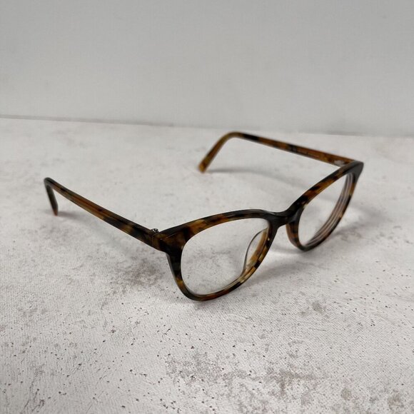 Warby Parker Madeleine M Cat Eye Tortoise Glasses 50-19-140 FRAMES ONLY - Picture 3 of 7
